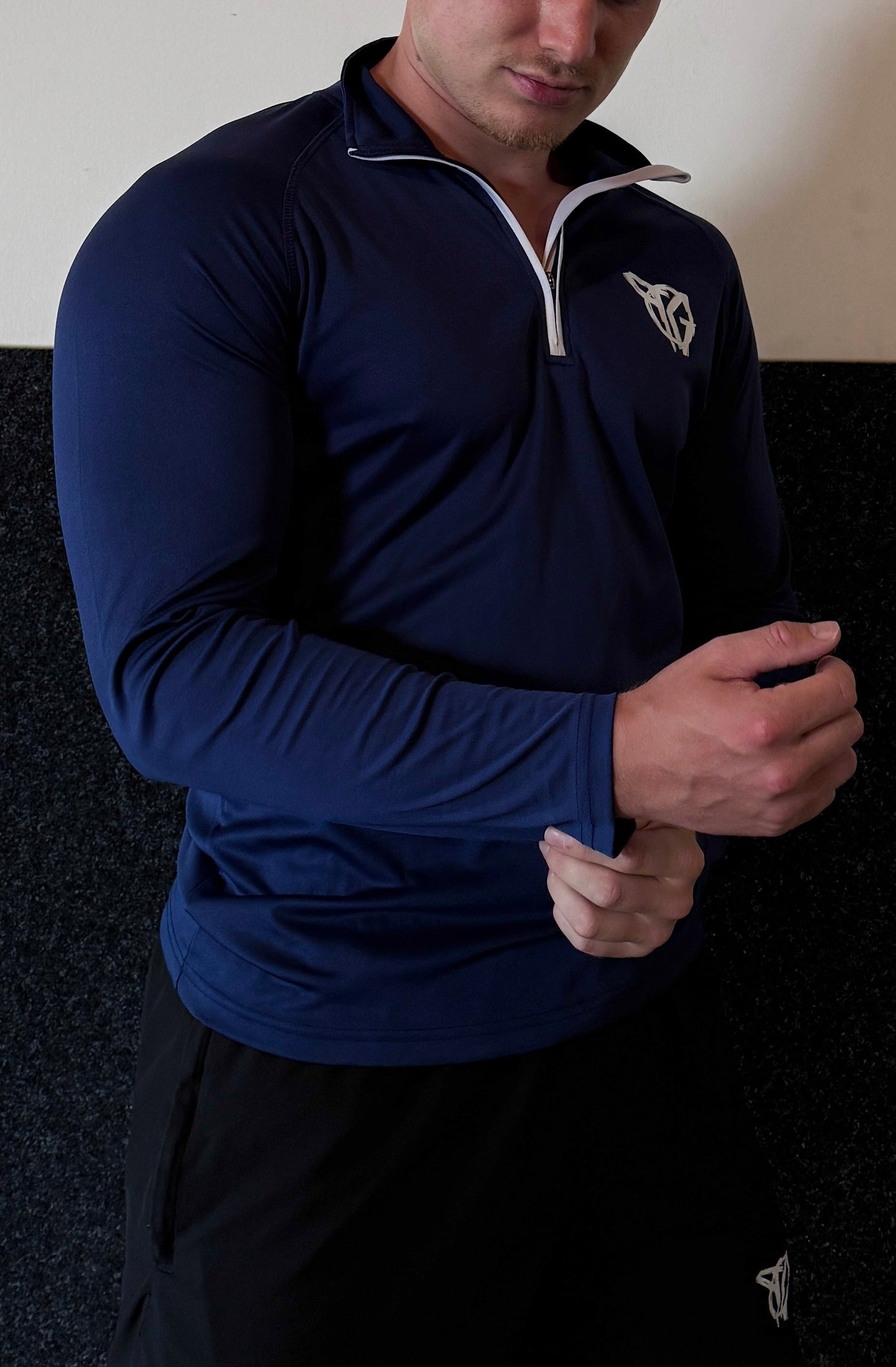 Activewear half-zip